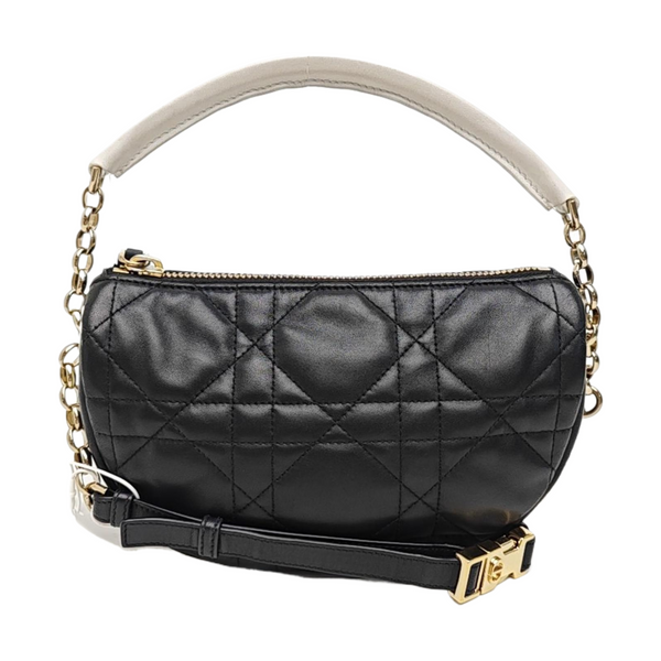 Dior Vibe Hobo Quilted Lambskin Black