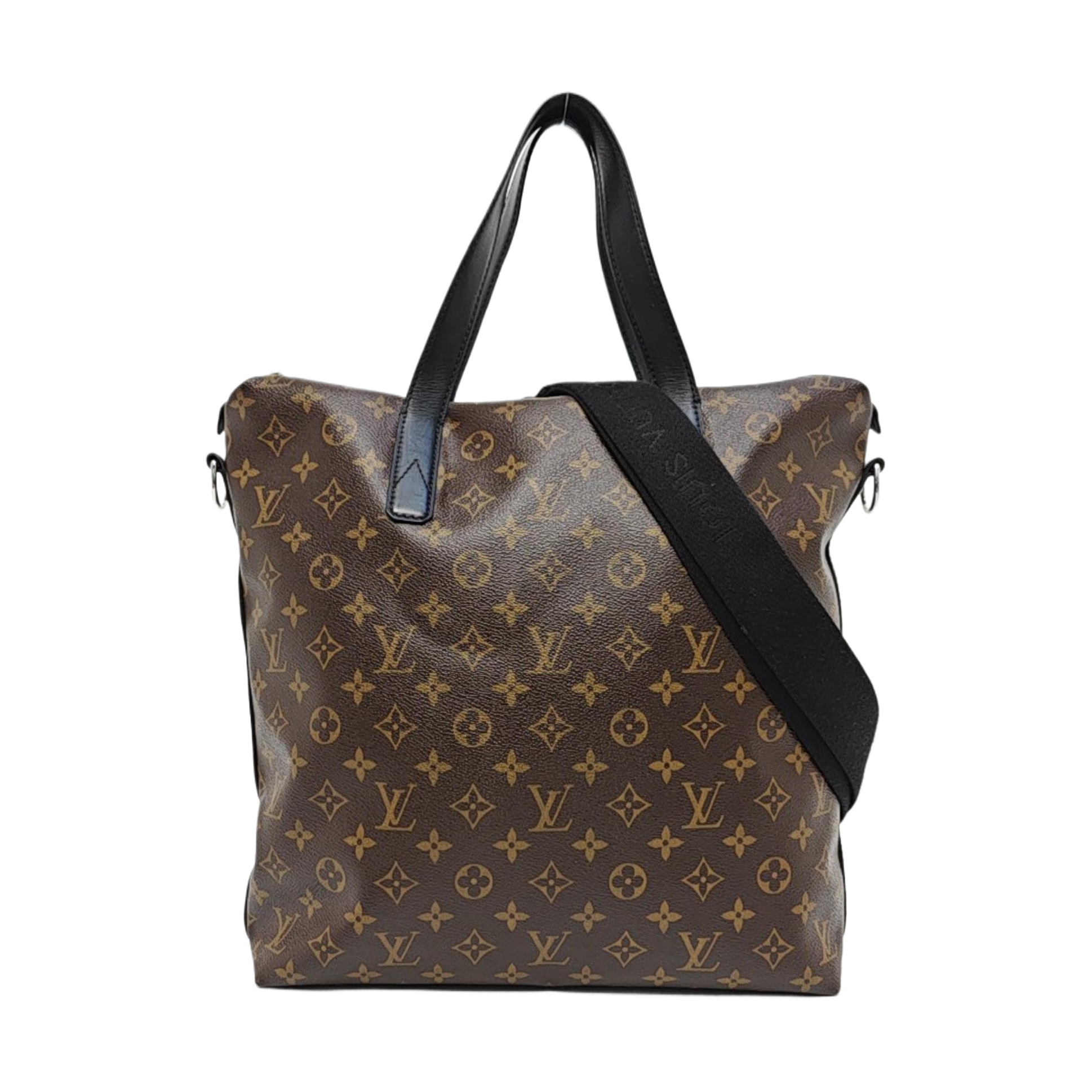 KITAN Monogram Coated Canvas Brown