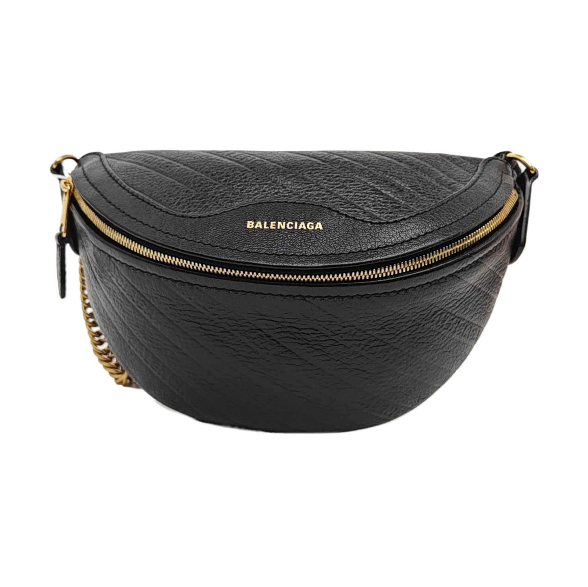 Souvenirs Quilted Calfskin Black