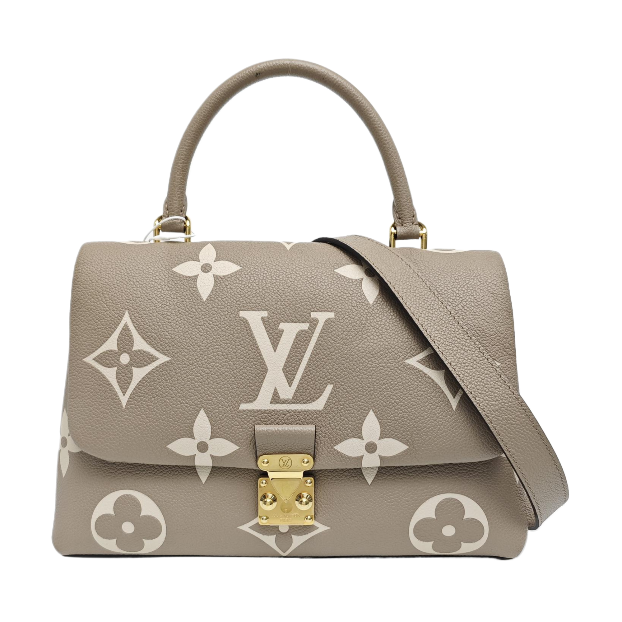 MADELEINE Monogram Calfskin Gray