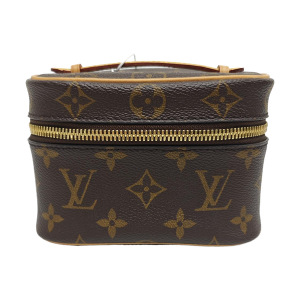 NICE Super Mini Monogram Coated Canvas Brown