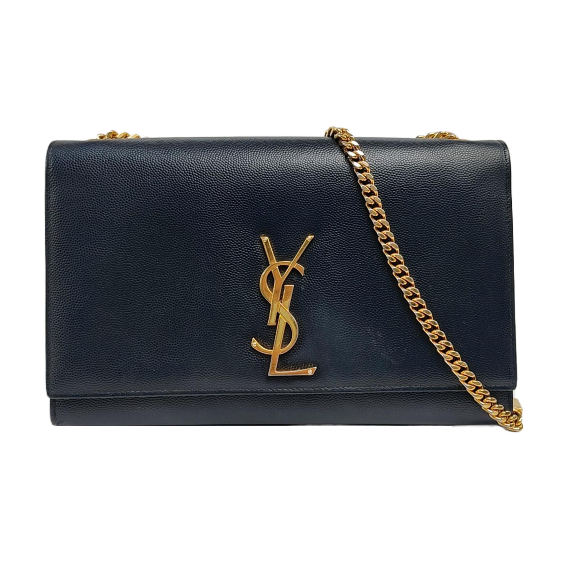 Authenticated pre-owned  KATE Medium Calfskin Blue - Shoulder Bag at Looply