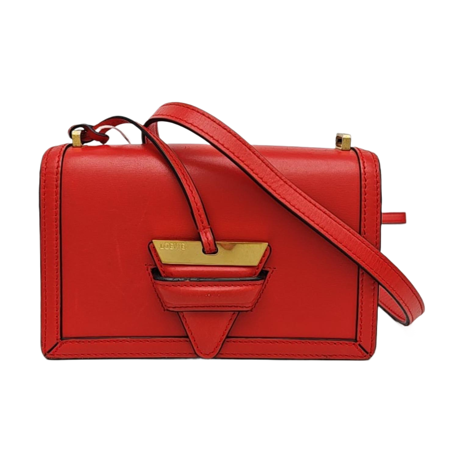 Barcelona Calfskin Red