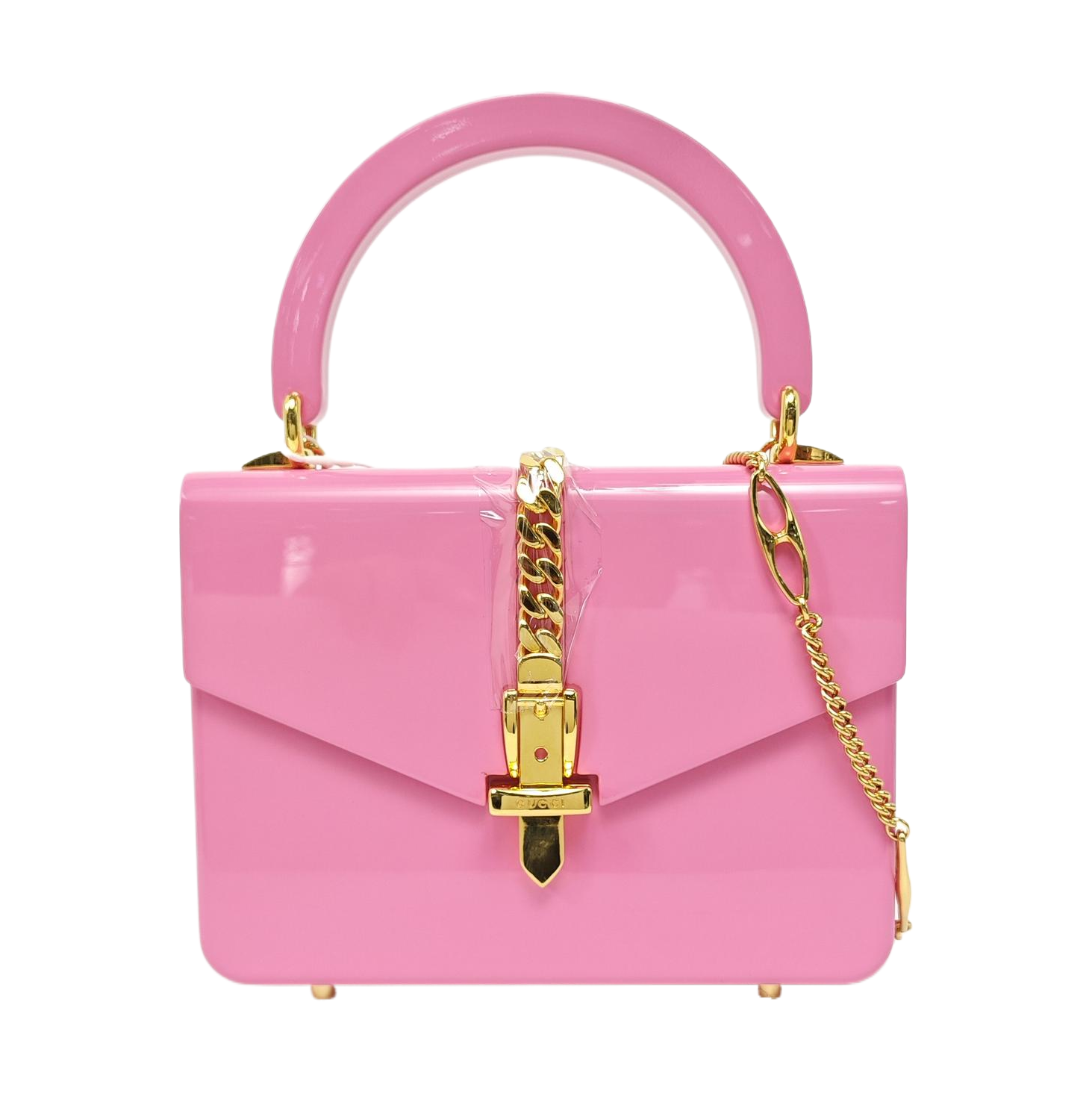 Authenticated pre-owned  Sylvie 1969 Mini Plastic Pink - Shoulder Bag at Looply