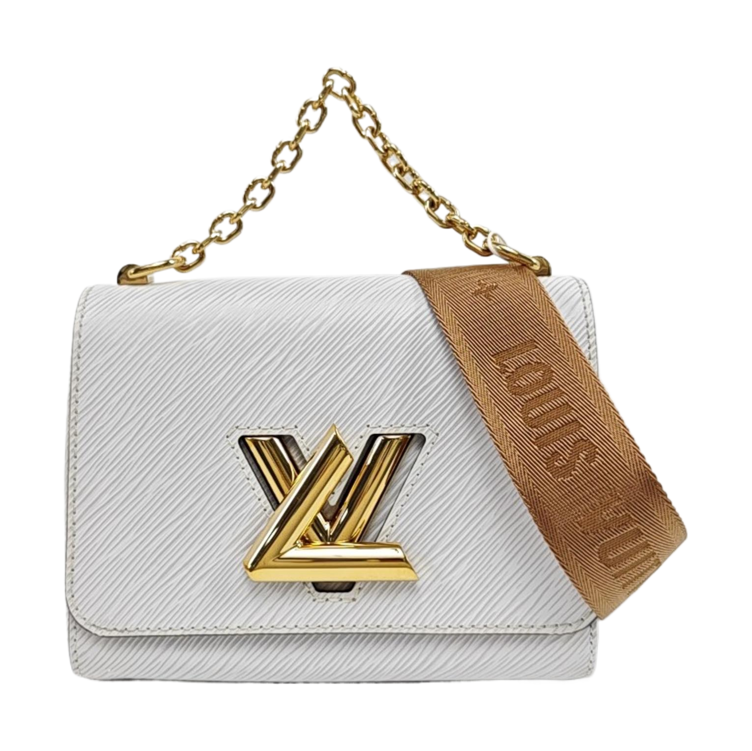 Authenticated pre-owned  TWIST PM Epi White - Shoulder Bag at Looply