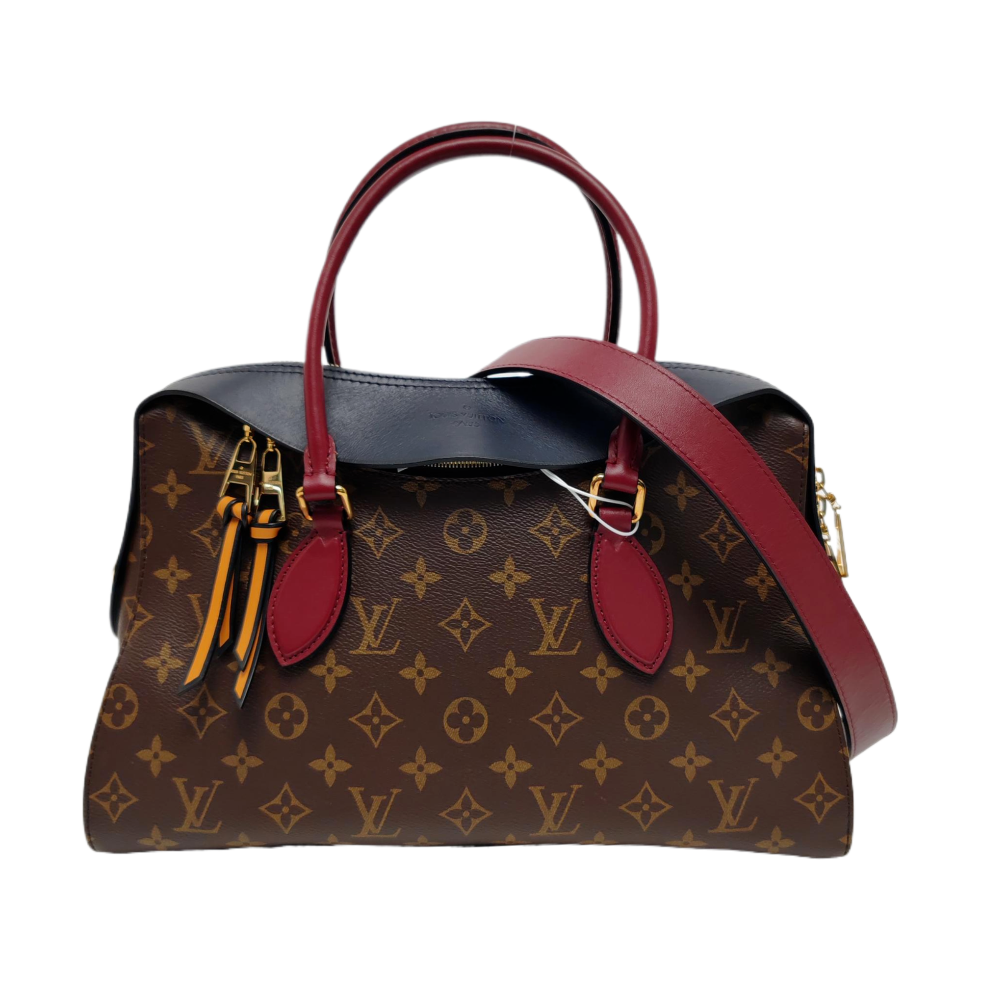 TUILERIES Monogram Coated Canvas Brown