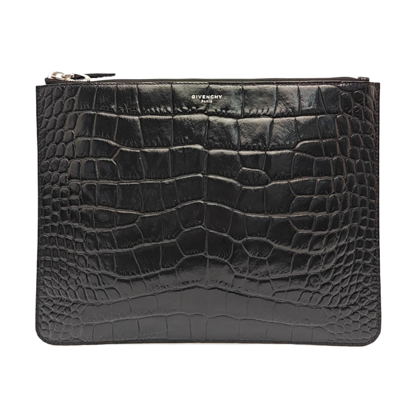 Calfskin Clutch Black