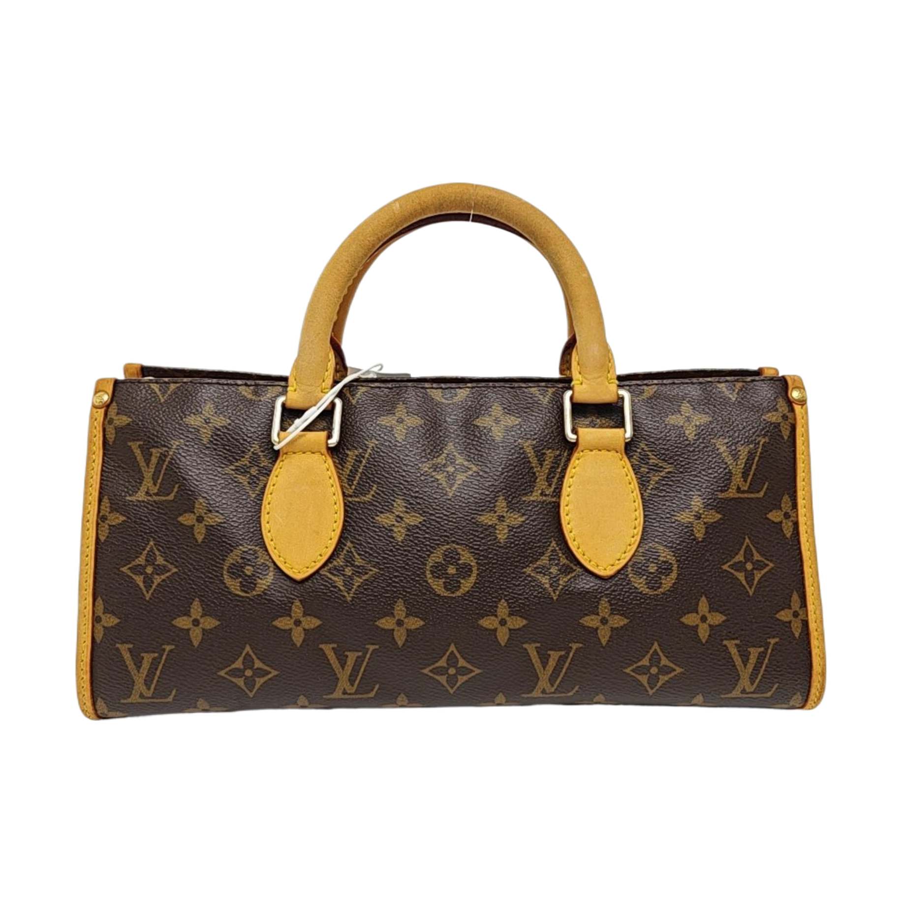 POPINCOURT Monogram Coated Canvas Brown
