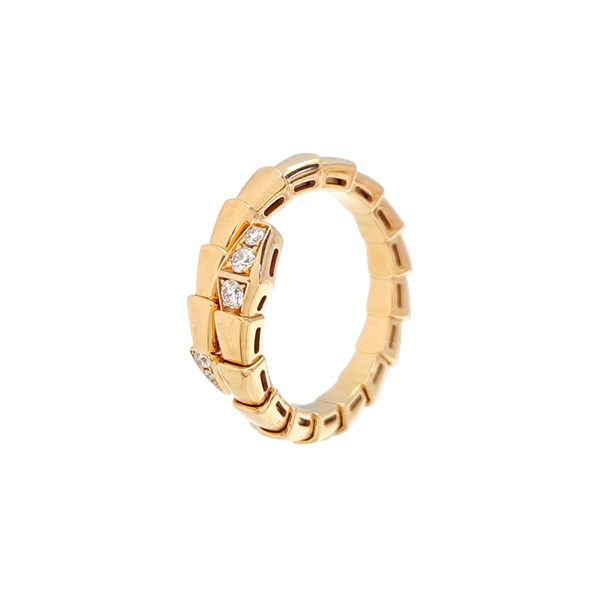 SERPENTI 18k Rose Gold Ring EU 58