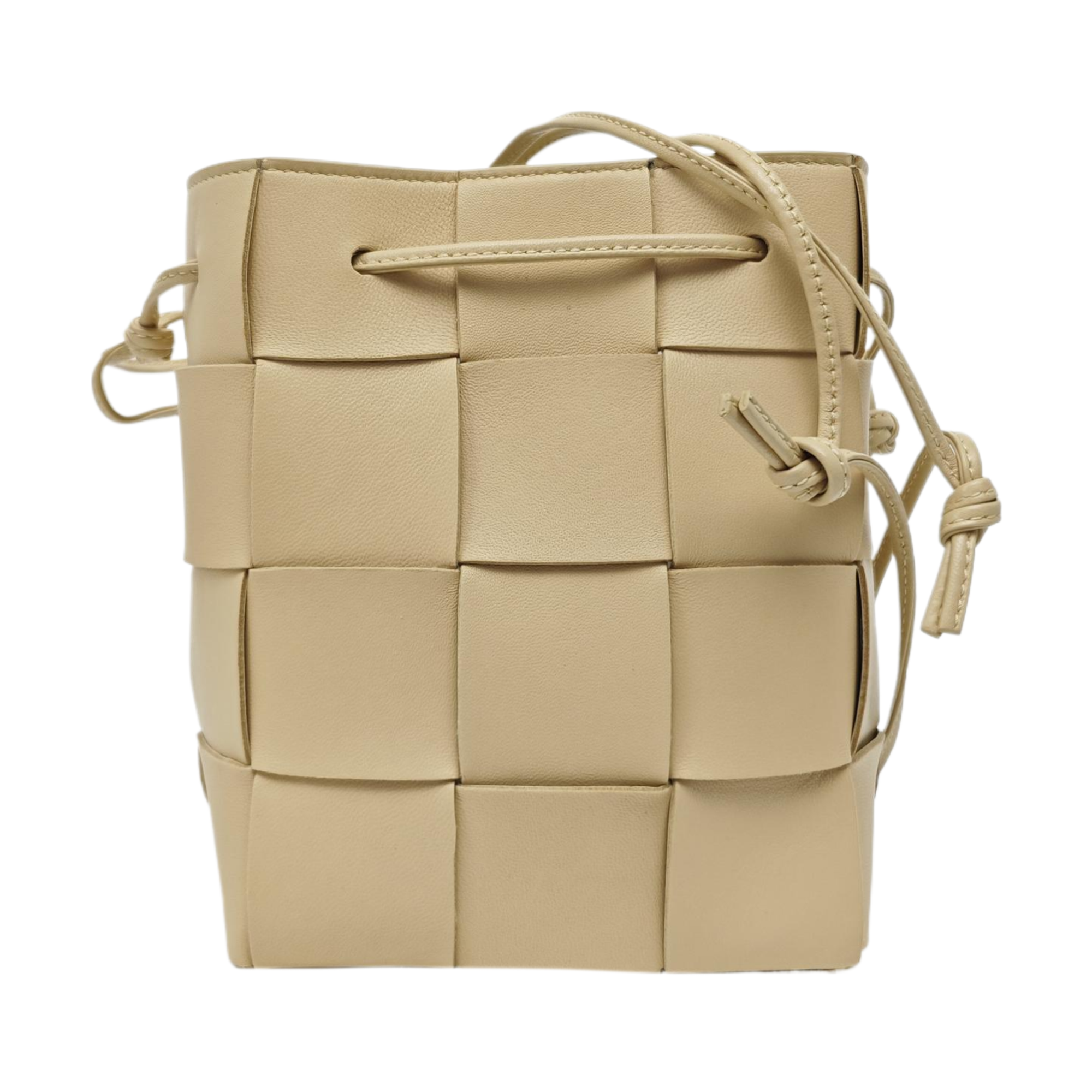 Cassette Small Leather Beige