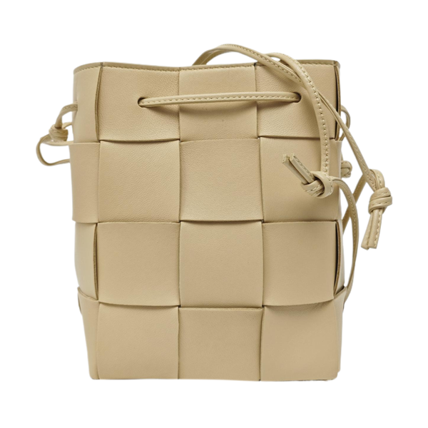 Cassette Small Leather Beige
