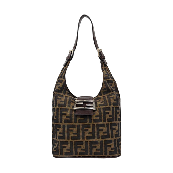 Canvas Top Handle Bag Brown