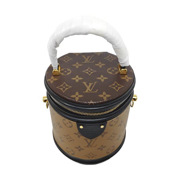 CANNES PM Monogram Coated Canvas Brown