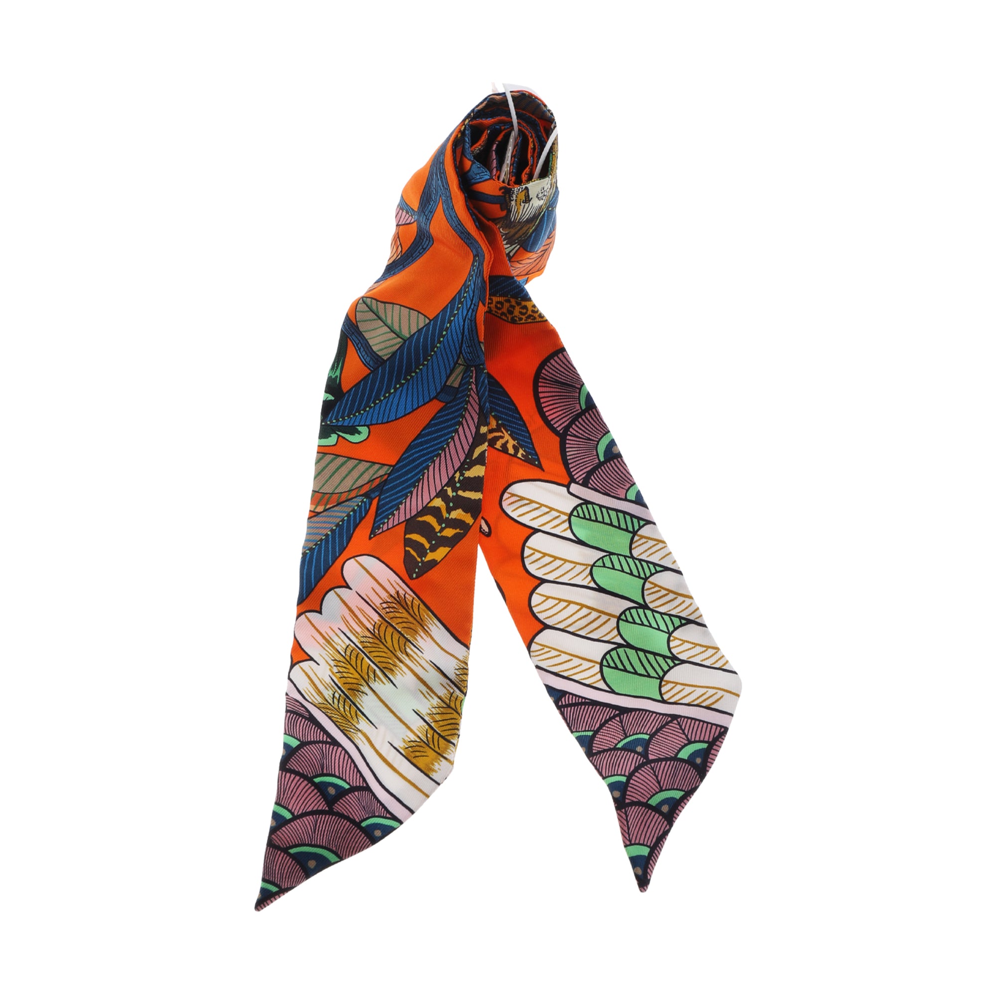 Mulberry Silk Silk Scarf Multicolor