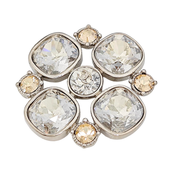 Metal Silver Brooch