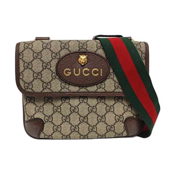 Neo Vintage Small Monogram Coated Canvas Beige