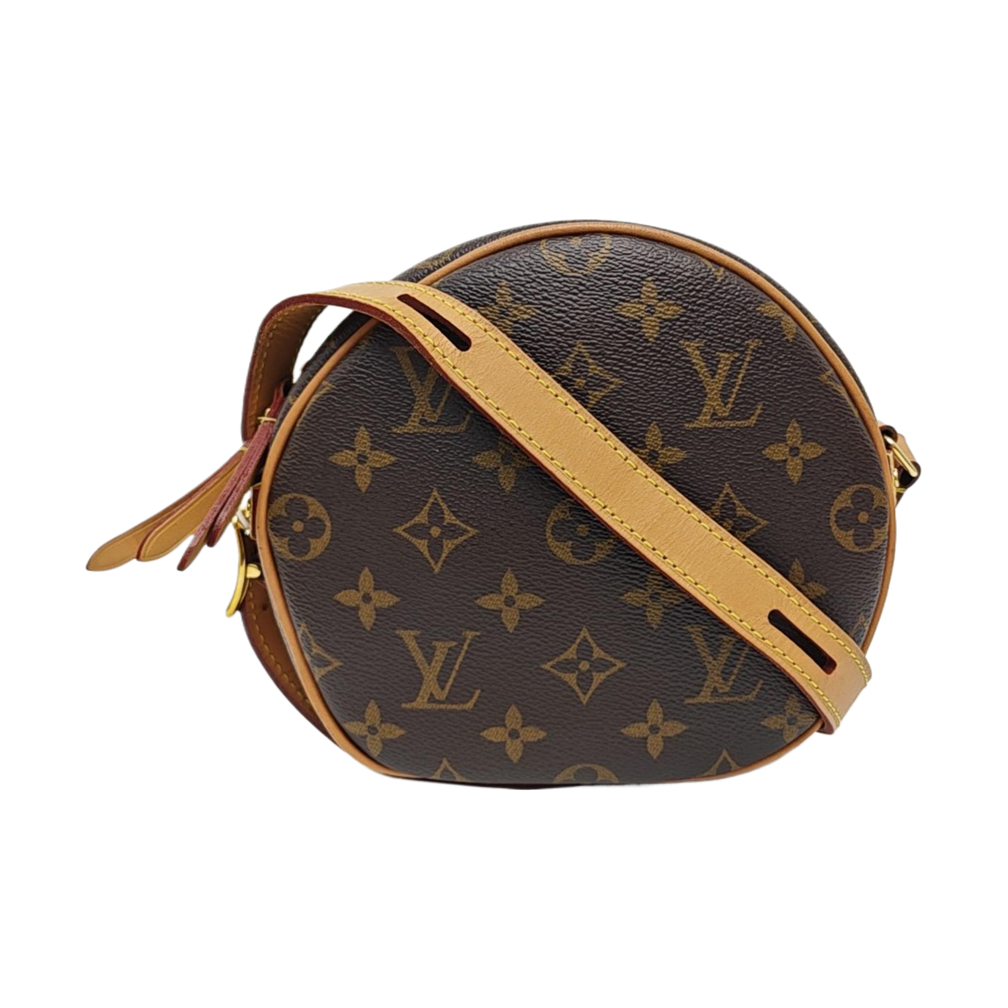 BOITE CHAPEAU PM Monogram Coated Canvas Brown