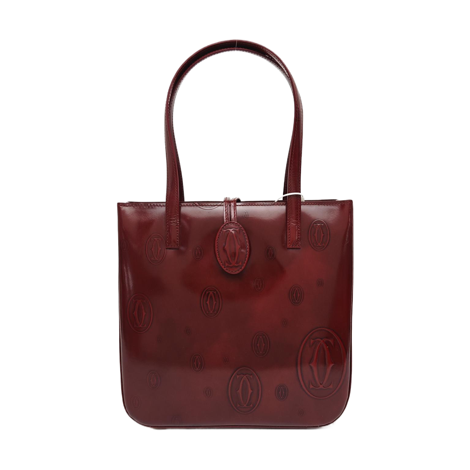 Calfskin Tote Bag Red