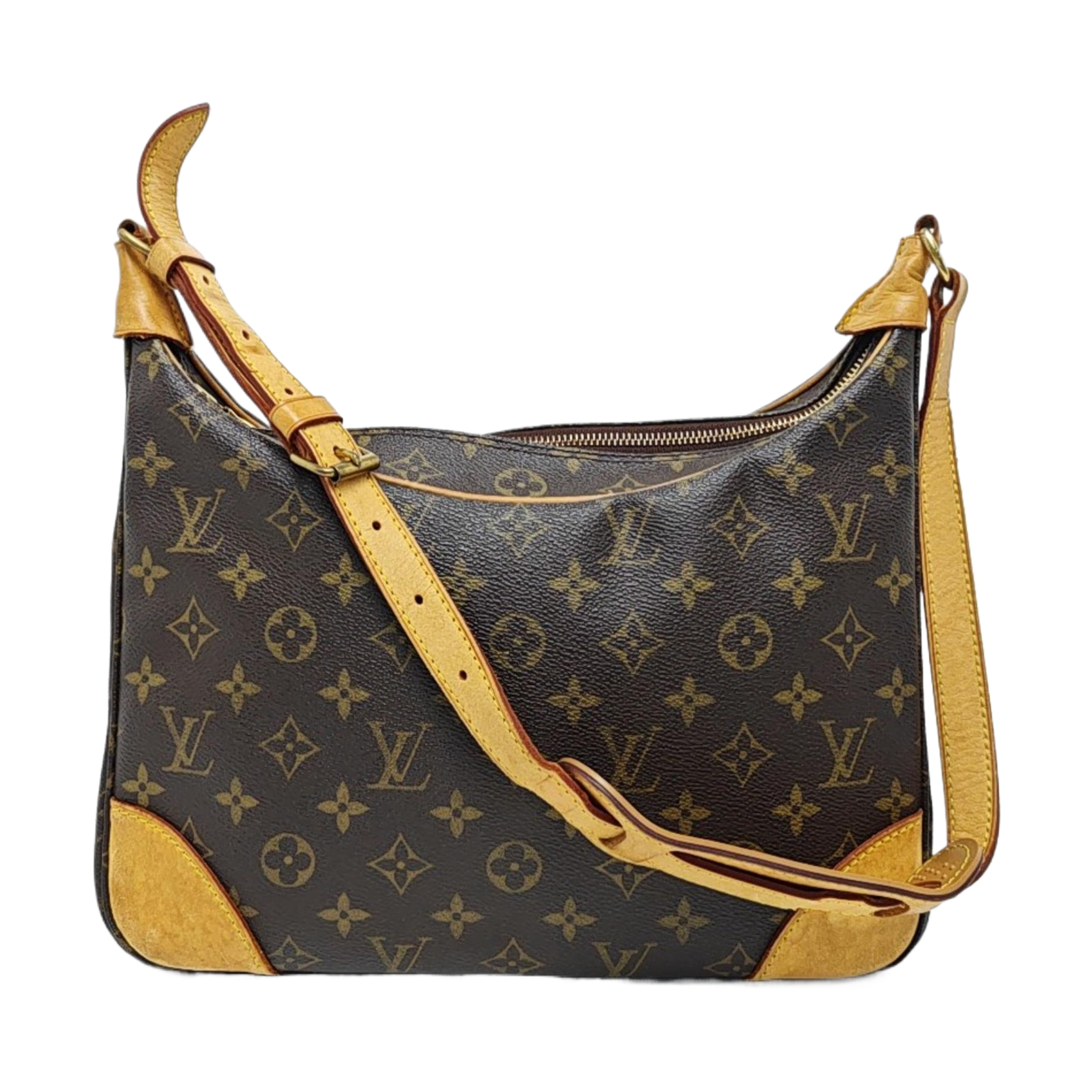 BOULOGNE Monogram Coated Canvas Brown