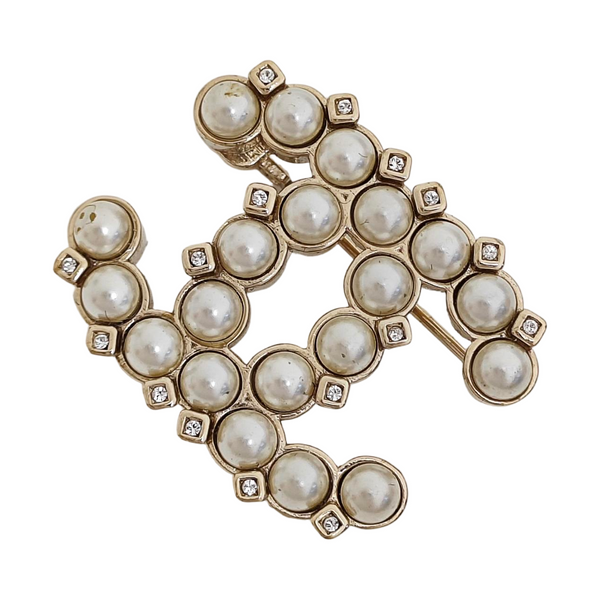 Vintage Metal Gold Brooch