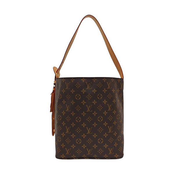 ALL IN GM Monogram Coated Canvas Brown
