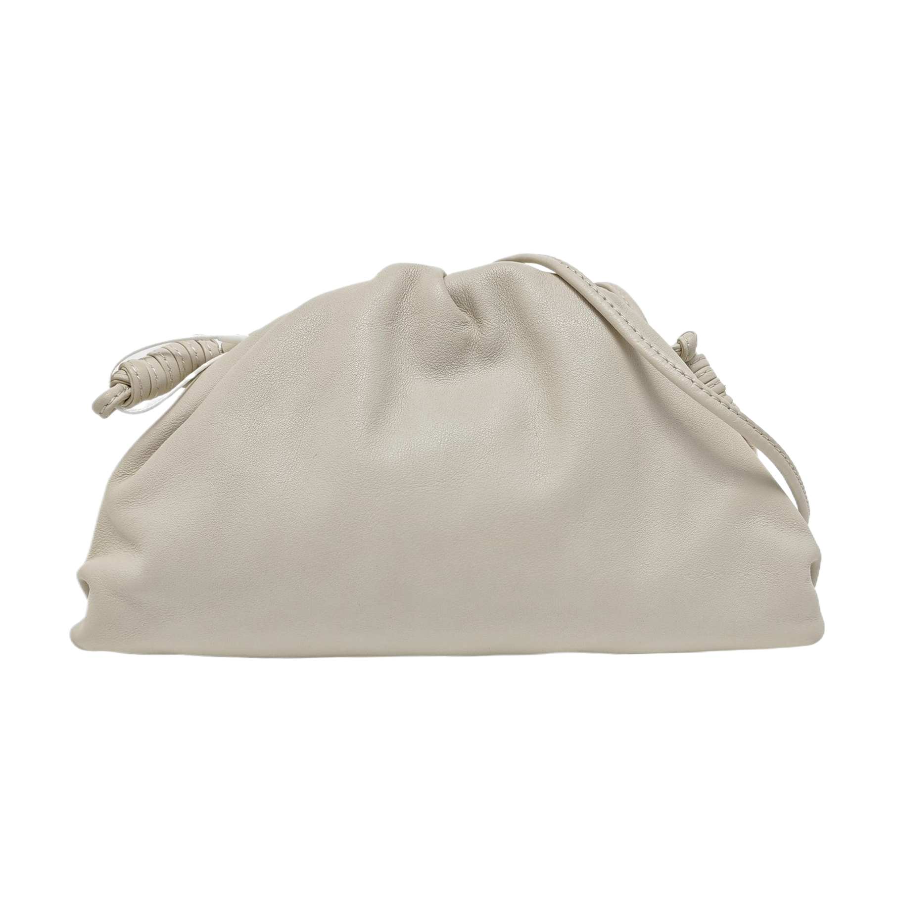 The Pouch Mini Lambskin White