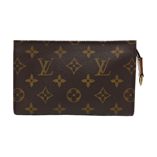 BUCKET Monogram Coated Canvas Brown