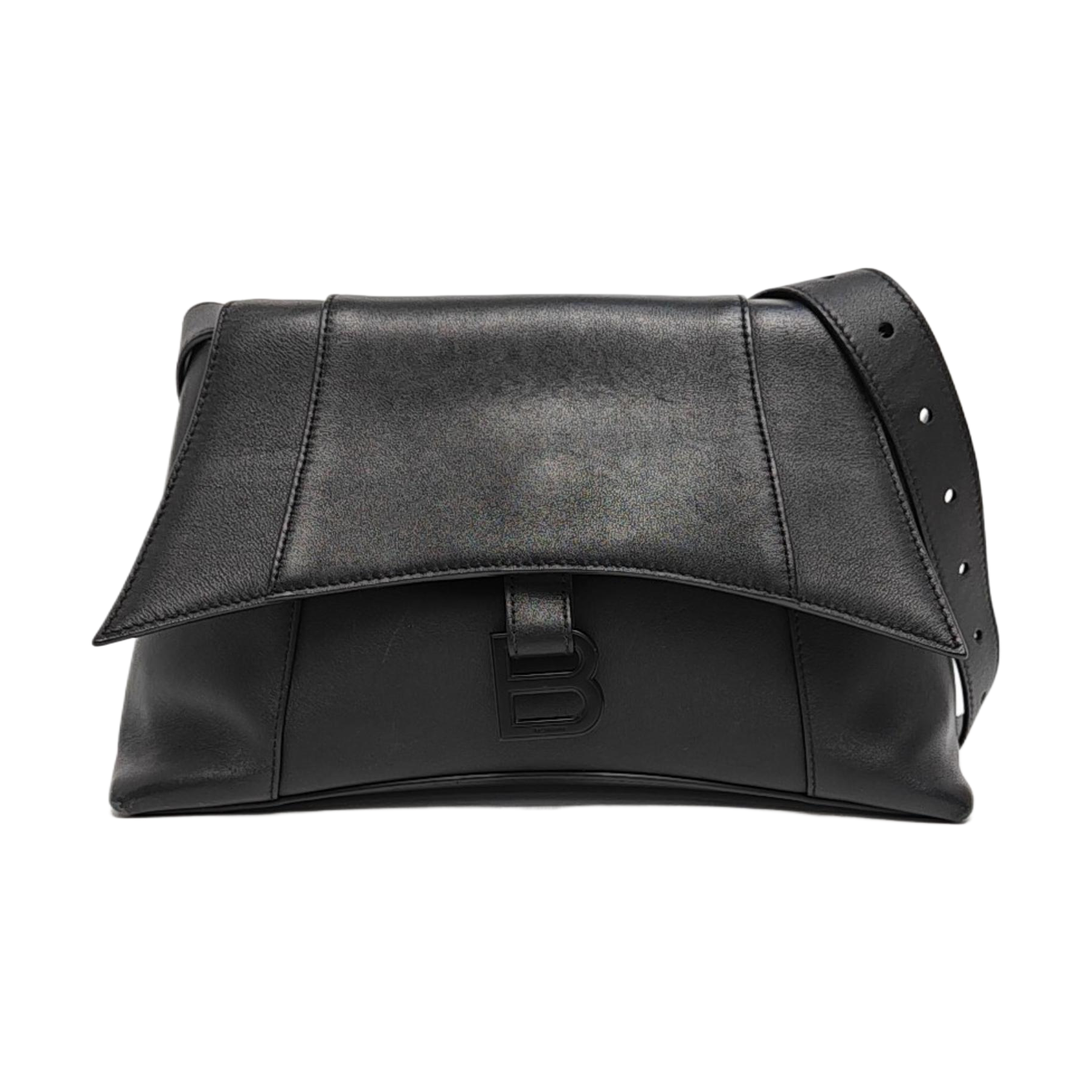 Downtown Small Quilted Calfskin Black