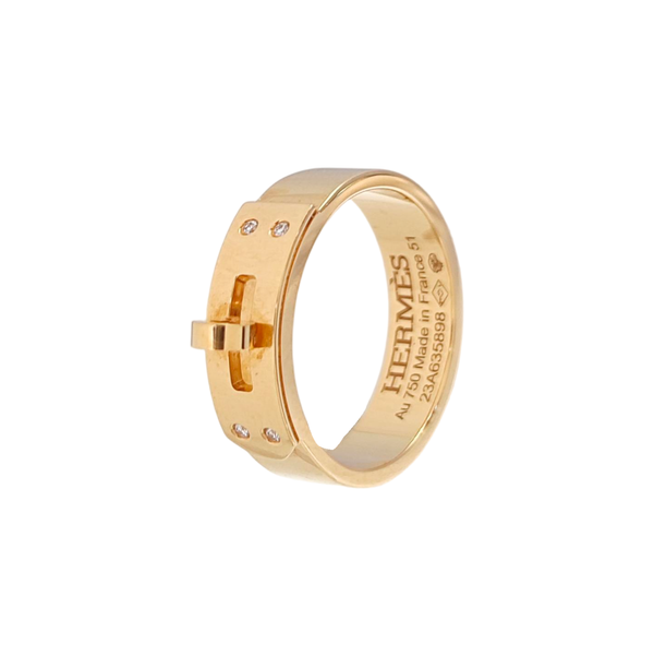 Kelly 18k Rose Gold Ring EU 51