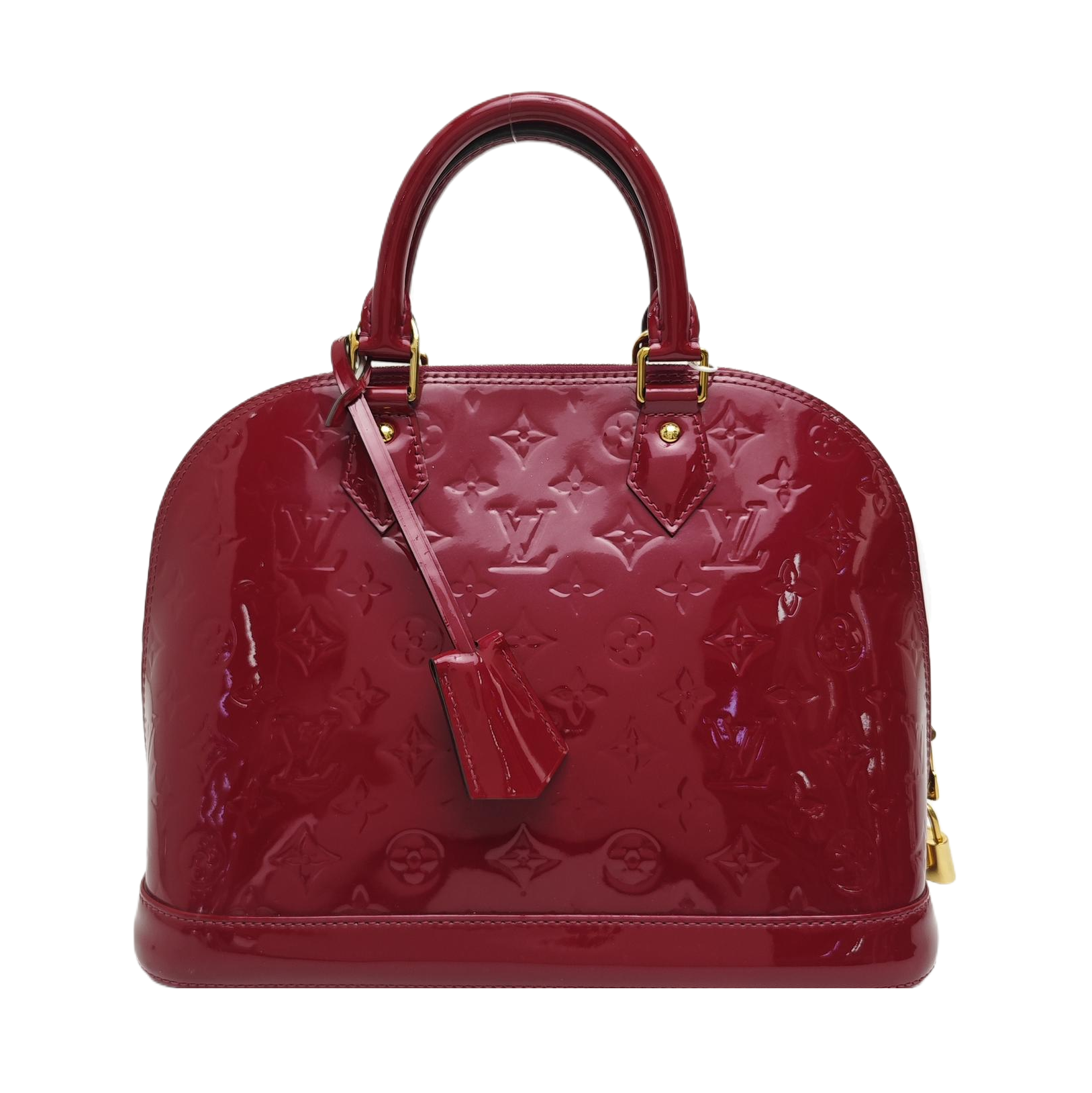 ALMA PM Patent Leather Red