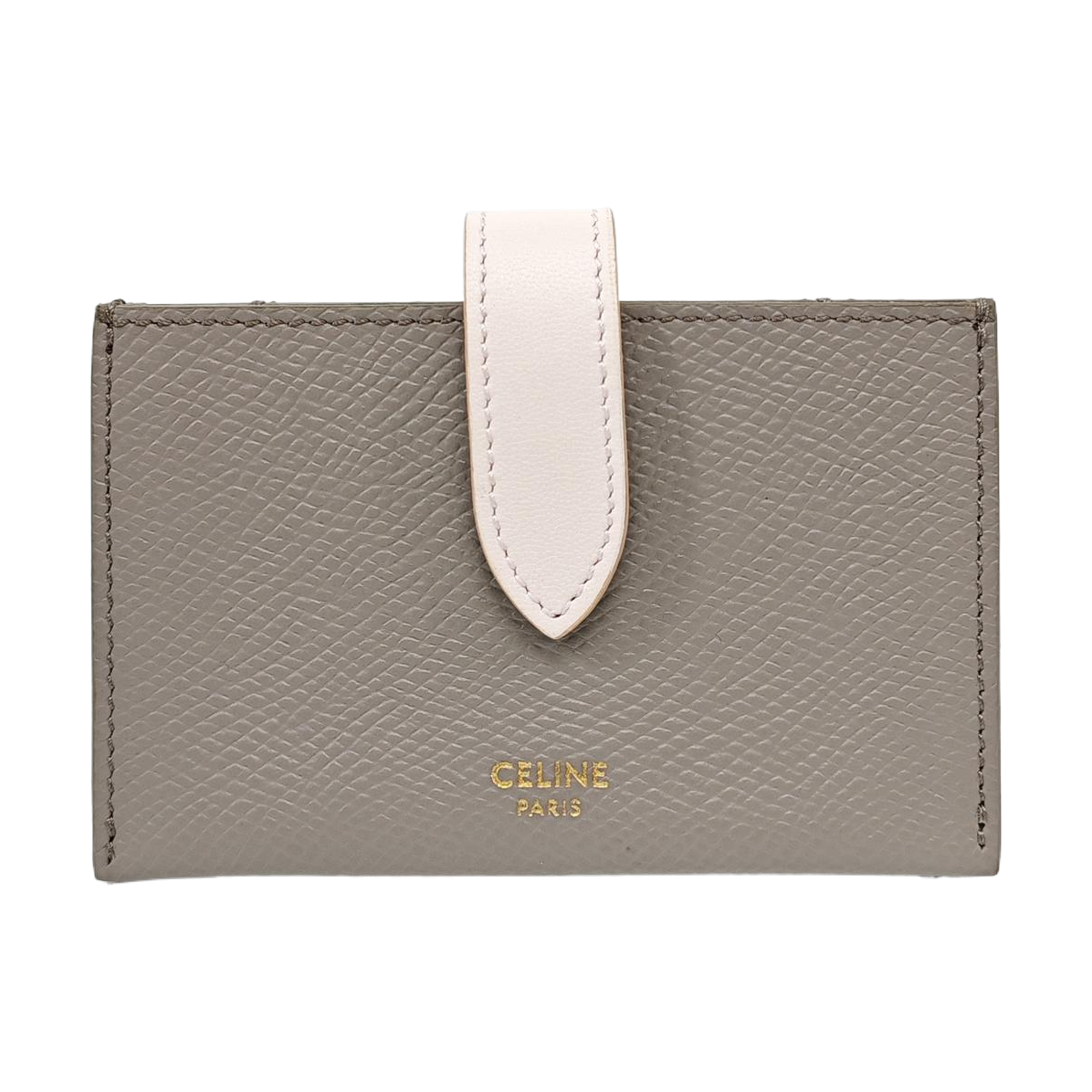 STRAP Calfskin Gray Wallet