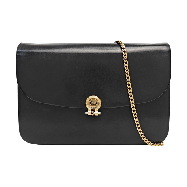 30 Montaigne Calfskin Black