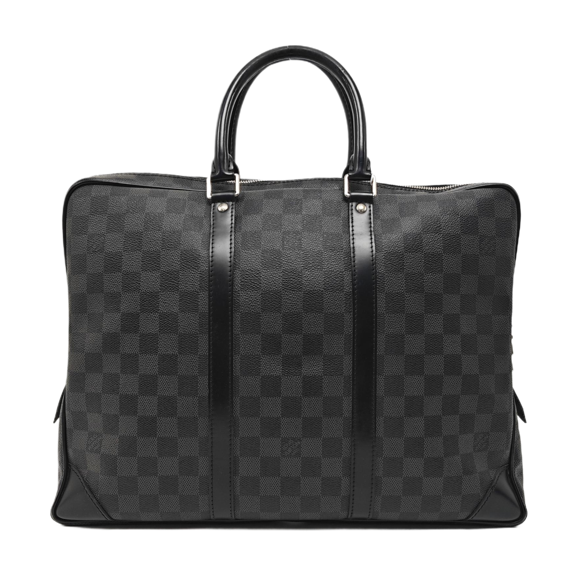 PORTE-DOCUMENTS Damier Graphite Coated Canvas Black