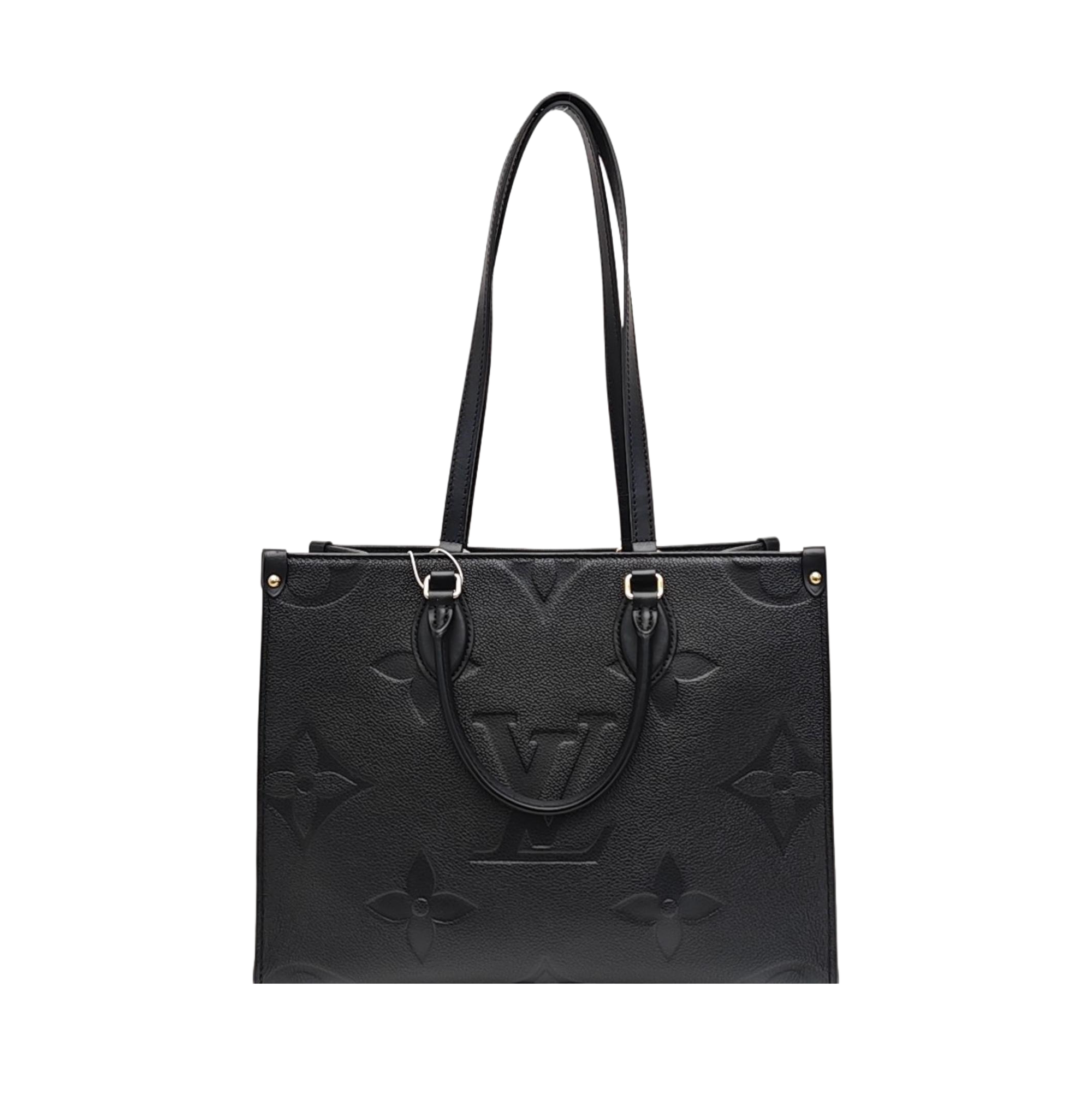 ONTHEGO MM Monogram Calfskin Black