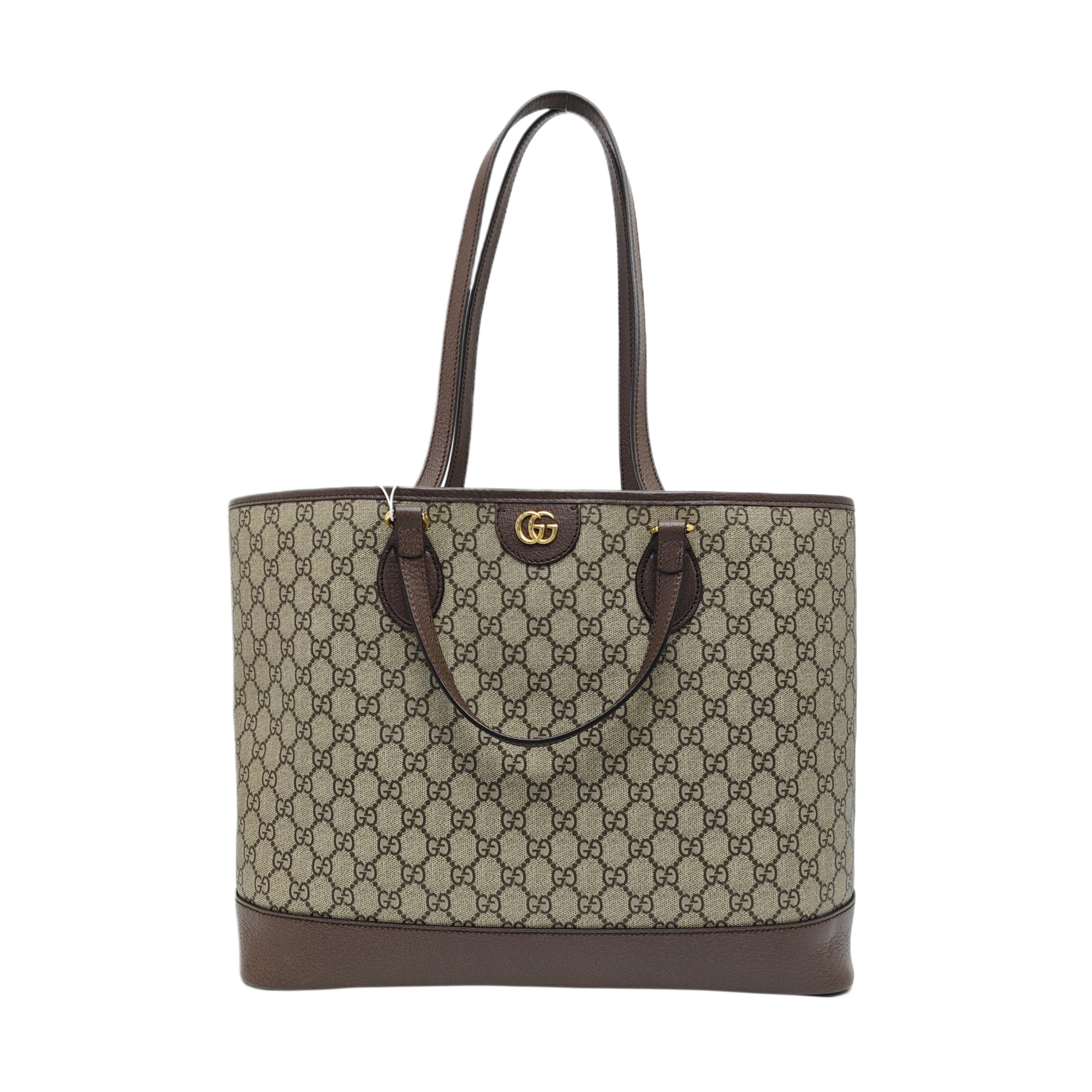 Monogram Coated Canvas Top Handle Bag Beige