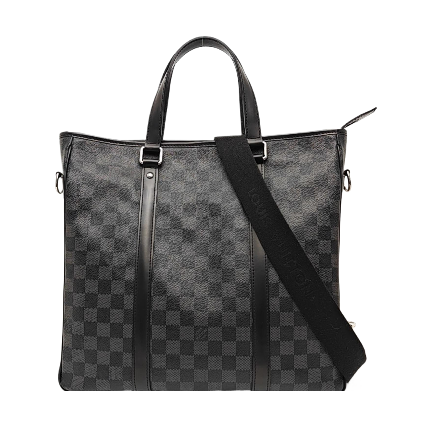 TADAO Damier Graphite Coated Canvas Gray