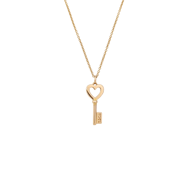 Tiffany Keys 18k Rose Gold Necklace