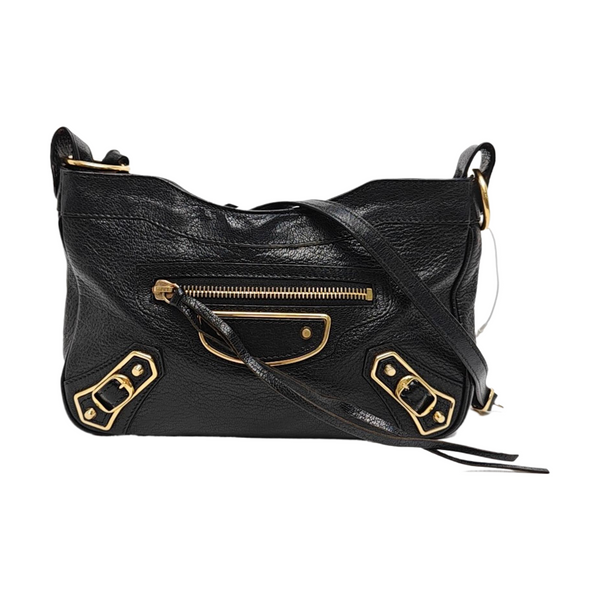 Authenticated pre-owned  Classic Metallic Edge City Mini Lambskin Black - Shoulder Bag at Looply