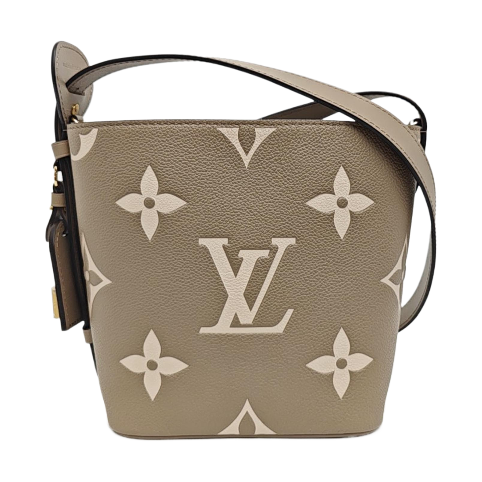 ALL IN BB Monogram Calfskin Gray