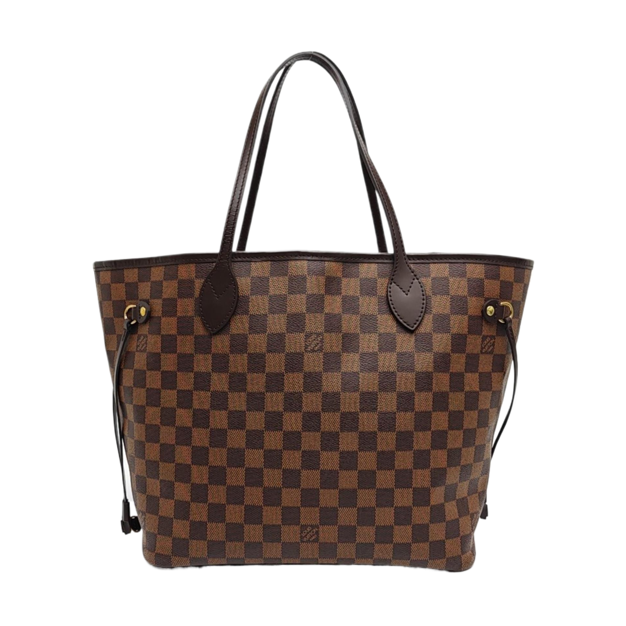 NEVERFULL MM Damier Ebene Coated Canvas Brown