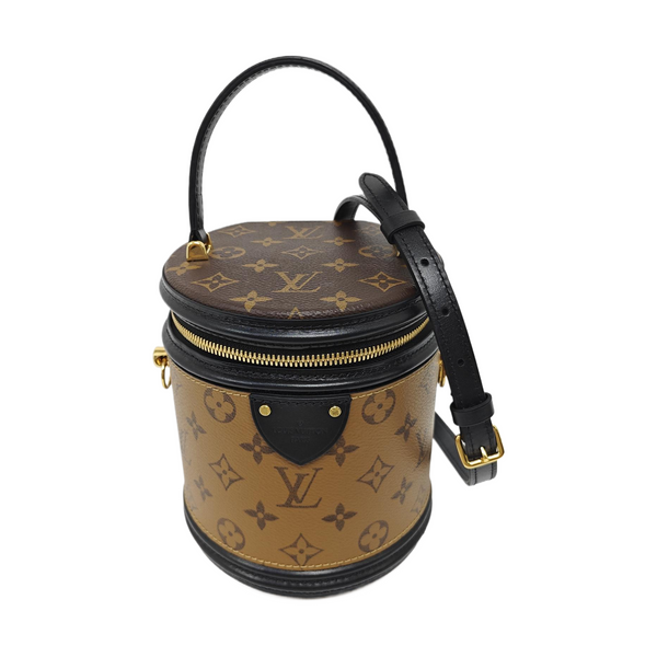 CANNES PM Monogram Coated Canvas Brown