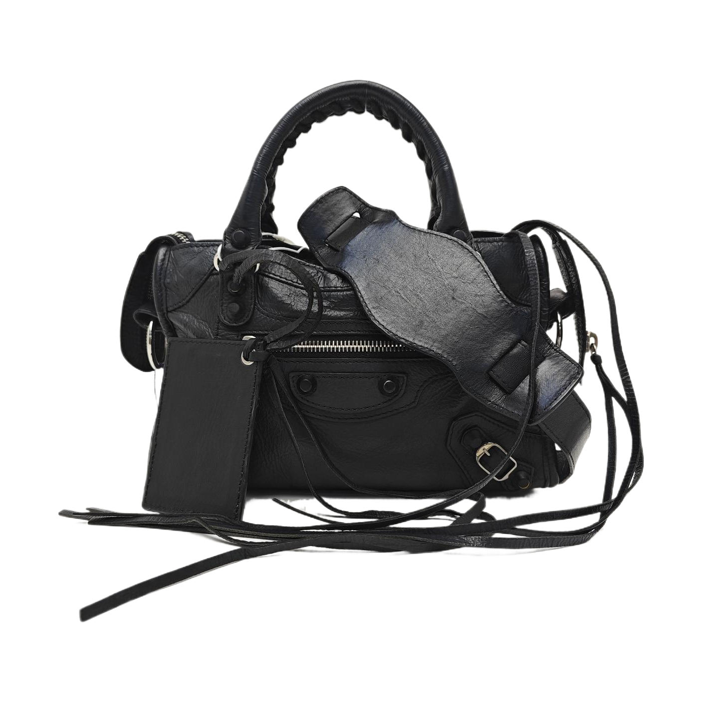 Classic City Mini Lambskin Black