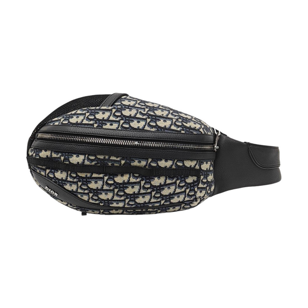 Issimo Double Saddle Oblique Canvas Gray