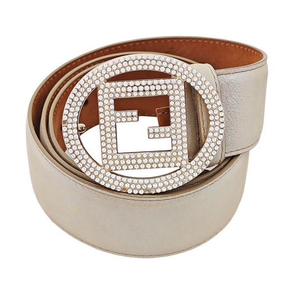 Leather Belt White