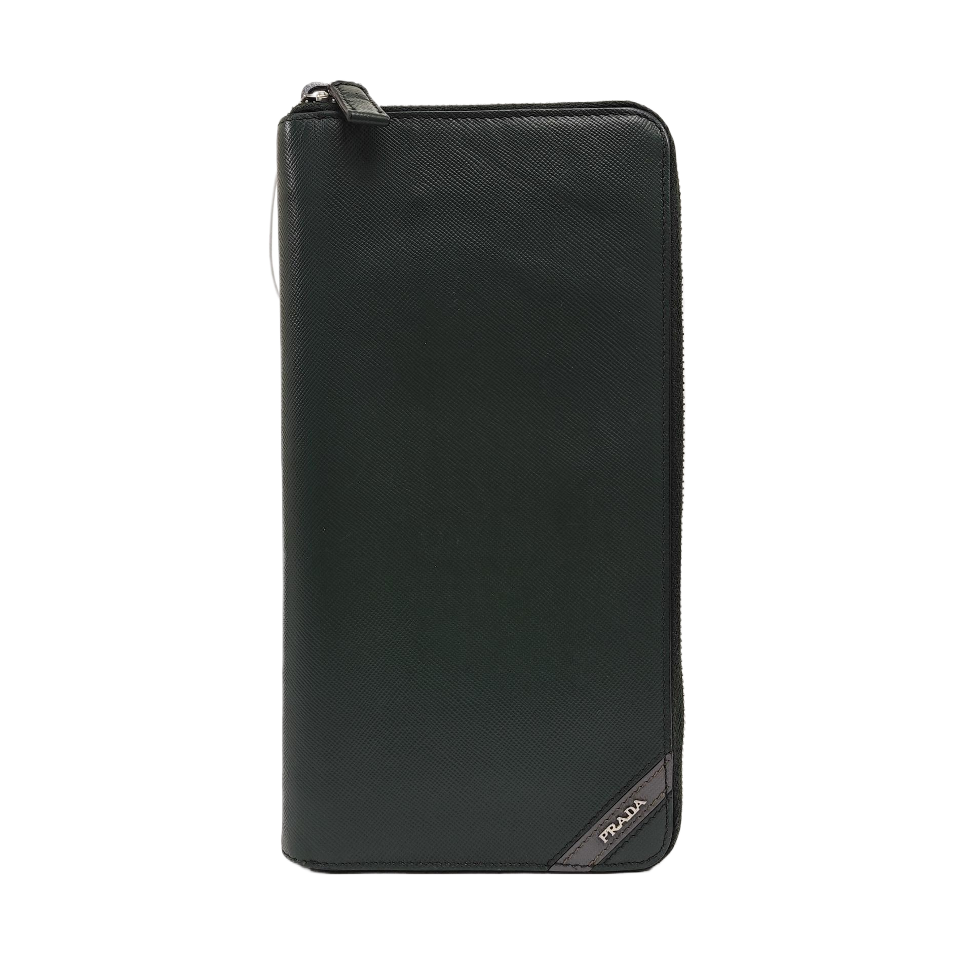 Saffiano Calfskin Wallet Green