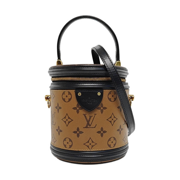 CANNES PM Monogram Coated Canvas Brown