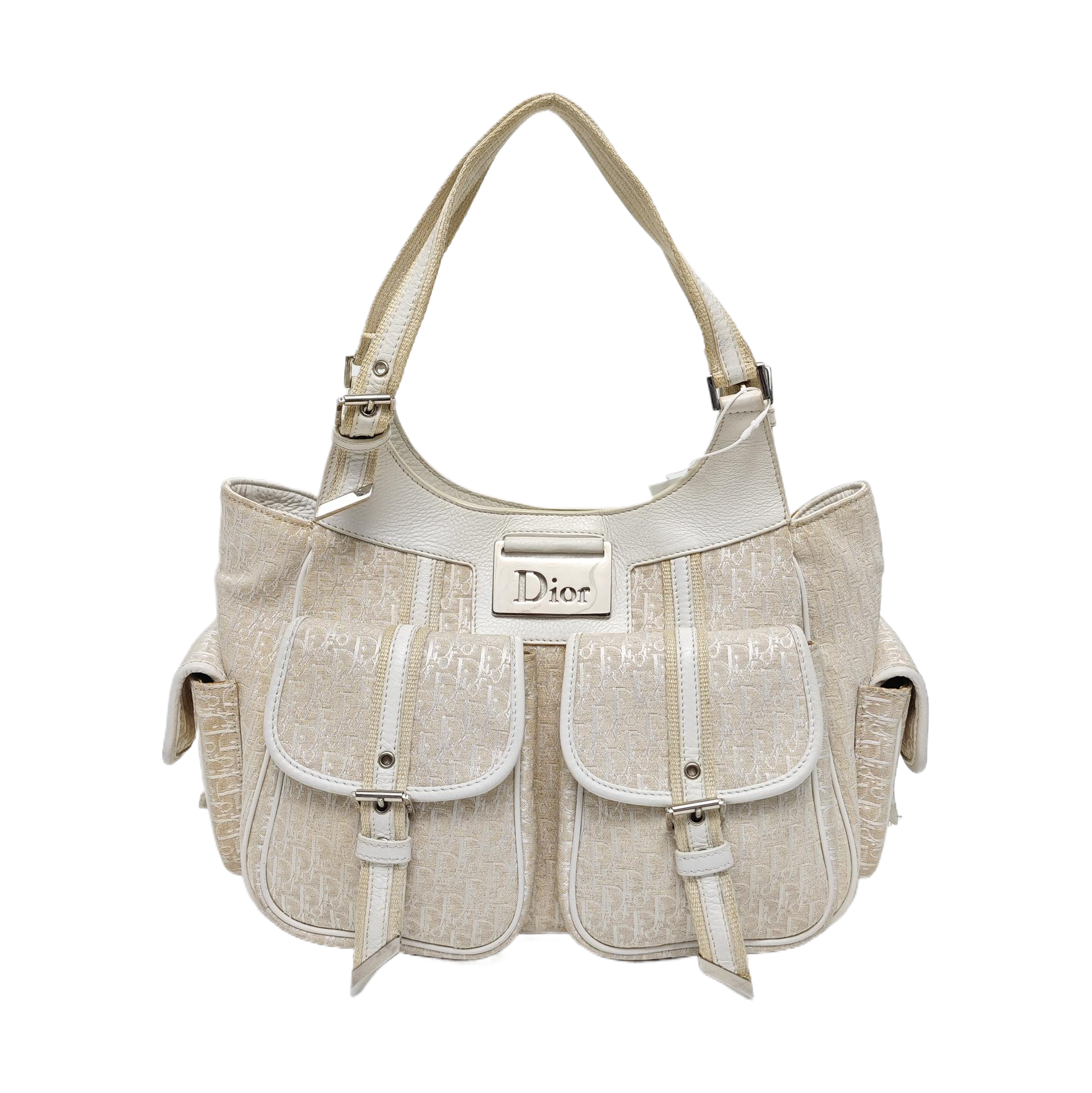 Street Chic Oblique Nylon White