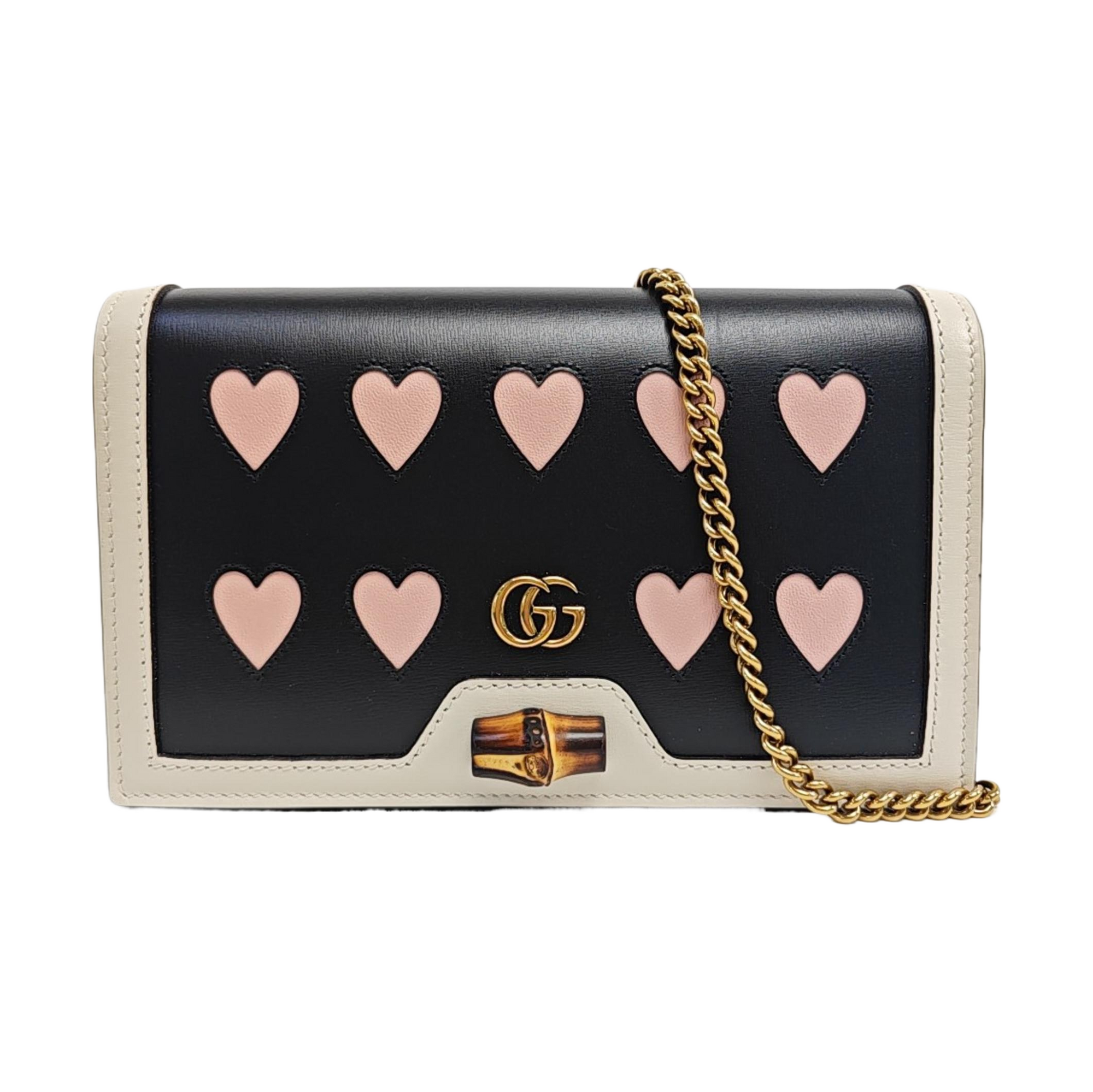 GG Marmont Super Mini Calfskin Black