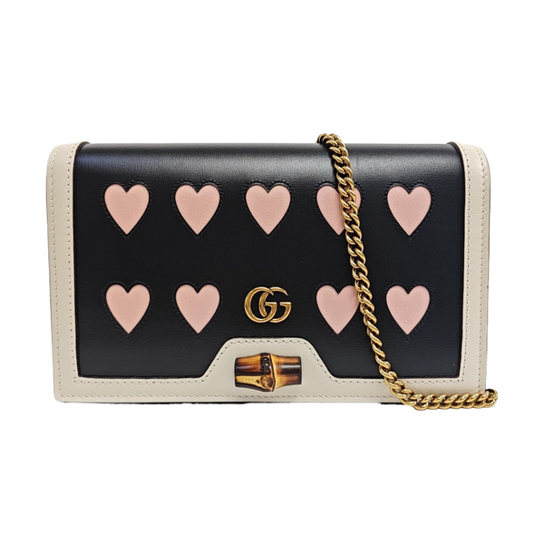 GG Marmont Super Mini Calfskin Black