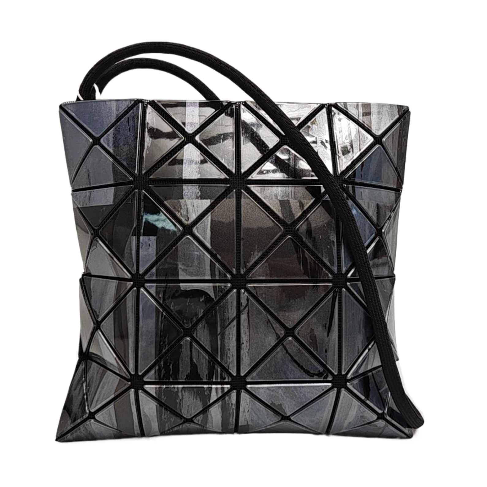 Special Material Shoulder Bag Gray